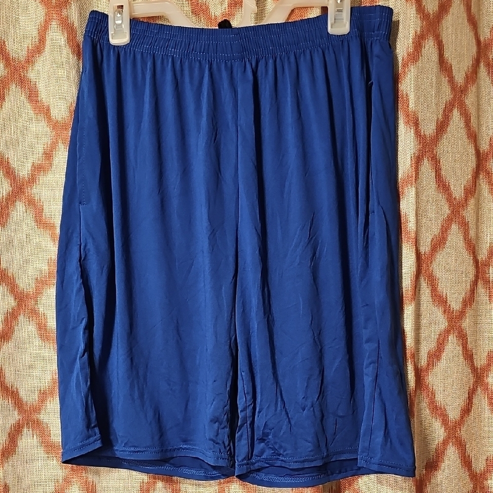 Men's Blue Athletic Shorts